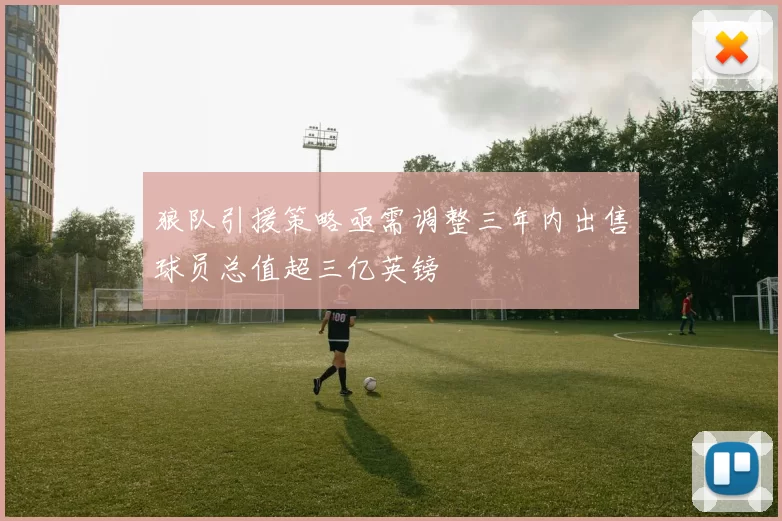 狼队引援策略亟需调整三年内出售球员总值超三亿英镑